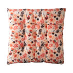 Luxury Floral Reversible Chair Cushion Best For Back Pain - Image 2