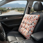 Luxury Floral Reversible Chair Cushion Best For Back Pain