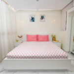 VAA Bedsheet for Double Bed 100% Cotton  with 2 Pillow Covers
