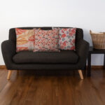 Printed Floral Cushion Covers Set 16 x 16 Inch- Set of 3