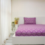 VAA Bedsheet for Single Bed 100% Cotton with 1 Pillow Covers - Image 4