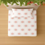 Single Pink Sunbeam Radiance Print Bedsheet Set – 144 TC 100% Cotton - Image 3