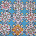 Double Cotton Feel Bedsheet with Pillow Cover - Royal Flower Printed - Image 3