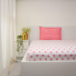 VAA Bedsheet for Single Bed 100% Cotton with 1 Pillow Covers - Image 4