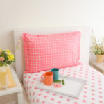 VAA Bedsheet for Single Bed 100% Cotton with 1 Pillow Covers - Image 2