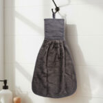 VAA Cotton Hand Towel with Loop - Set of 2 - Image 5