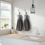 VAA Cotton Hand Towel with Loop - Set of 2