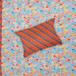 100% Cotton Tribal Printed Geometric Double Bedsheet - Image 2