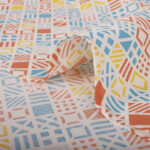 100% Cotton Tribal Printed Geometric Double Bedsheet - Image 3