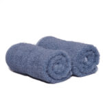 Plain Cotton Zero Twist Hand Towel Set of 2 - Image 4