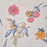 Double Cotton Feel Bedsheet with Pillow Cover - Night Multi Floral Printed - Image 3