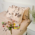 VAA Bedsheet for Double Bed Polycotton with 2 Pillow Covers - Image 4