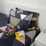 VAA Bedsheet for Double Bed Polycotton with 2 Pillow Covers - Image 4