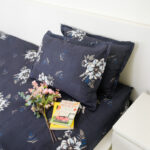 VAA Bedsheet for Double Bed Polycotton with 2 Pillow Covers - Image 4