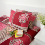 VAA Bedsheet for Double Bed Polycotton with 2 Pillow Covers - Image 4