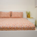 VAA Bedsheet for Double Bed Polycotton with 2 Pillow Covers - Image 6