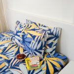 VAA Bedsheet for Double Bed Polycotton with 2 Pillow Covers - Image 4