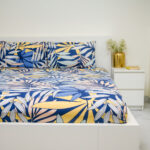 VAA Bedsheet for Double Bed Polycotton with 2 Pillow Covers - Image 5