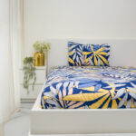 VAA Bedsheet for Single Bed Combo Polycotton with 2 Pillow Covers - Image 3