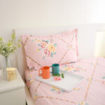 VAA Bedsheet for Single Bed Combo Polycotton with 2 Pillow Covers - Image 8