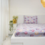 VAA Bedsheet for Single Bed Combo Polycotton with 2 Pillow Covers - Image 4