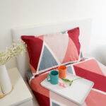 VAA Bedsheet for Single Bed Combo Polycotton Micro with 2 Pillow Covers - Image 8