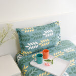 VAA Bedsheet for Single Bed Combo Polycotton Micro with 2 Pillow Covers - Image 9