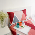 VAA Bedsheet for Single Bed Polycotton with 1 Pillow Covers - Image 2
