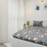 VAA Bedsheet for Single Bed Polycotton with 1 Pillow Covers - Image 3