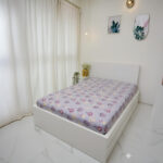 VAA Bedsheet for Single Bed Polycotton without Pillow Covers