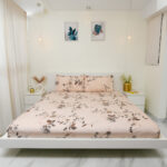 VAA Bedsheet for Double Bed Combo Polycotton with 4 Pillow Covers - Image 3