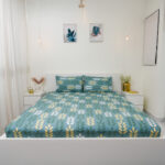 VAA Bedsheet for Double Bed Combo Polycotton with 4 Pillow Covers - Image 2