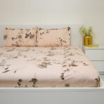 VAA Bedsheet for Double Bed Combo Polycotton with 4 Pillow Covers - Image 11