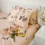 VAA Bedsheet for Double Bed Combo Polycotton with 4 Pillow Covers - Image 9