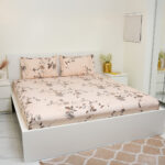 VAA Bedsheet for Double Bed Combo Polycotton with 4 Pillow Covers - Image 4