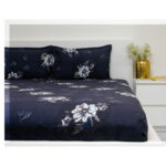 VAA Bedsheet for Double Bed Combo Polycotton with 4 Pillow Covers - Image 2