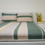 VAA Bedsheet for Double Bed Combo Polycotton with 4 Pillow Covers - Image 10