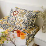 VAA Bedsheet for Double Bed Combo Polycotton with 4 Pillow Covers - Image 9