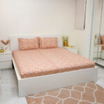 VAA Bedsheet for Double Bed Combo Polycotton with 4 Pillow Covers - Image 10