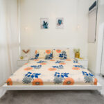 VAA Bedsheet for Double Bed Combo Polycotton with 4 Pillow Covers - Image 11