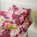 VAA Bedsheet for Double Bed Combo Polycotton with 4 Pillow Covers - Image 5