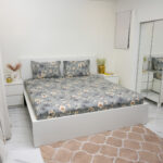 VAA Bedsheet for Double Bed Combo Polycotton with 4 Pillow Covers - Image 8