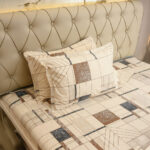 VAA Bedsheet for Double Bed Combo Polycotton with 4 Pillow Covers - Image 6