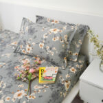 VAA Bedsheet for Double Bed Combo Polycotton with 4 Pillow Covers - Image 5