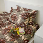 VAA Bedsheet for Double Bed Combo Polycotton with 4 Pillow Covers - Image 6