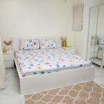 VAA Bedsheet for Double Bed Combo Polycotton with 4 Pillow Covers - Image 4
