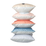 VAA Satin Digital Print Cushion Cover | Happy Animal Friends - Set Of 5 - Image 8