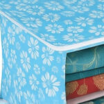 VAA Saree Covers/Storage Bags Transparent Window with Zip | Big - Set of 2 | - Image 4