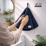 VAA Luxury 100% Cotton Cone Hand Towel - Image 5