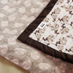 VAA Premium Dohar Double Bed 100% Cotton - Brown Leaf Whisper - Image 4